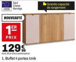 Unik Buffet 4 portes