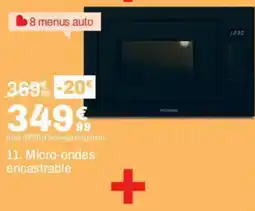HOSIERES Micro-ondes encastrable