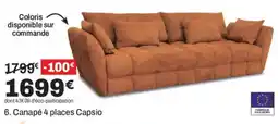 Capsio Canapé 4 places