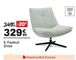 Fauteuil Sirius