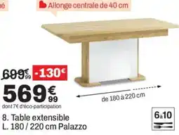 Palazzo Table extensible