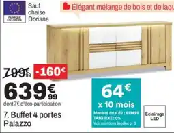 Palazzo Buffet 4 portes