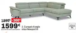 Newport III Canapé d'angle relax