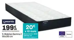 Dreaméa Matelas Gamma 2