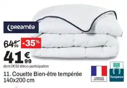 Dreamée Couette Bien-être tempérée