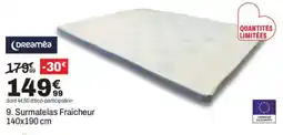 Dreamée Surmatelas Fraîcheur