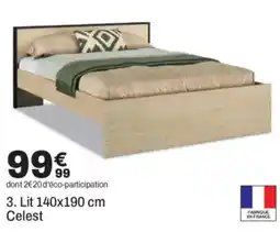 Celest Lit 140x190 cm