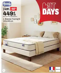 SIMMONS Matelas Training'S