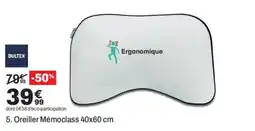 BULTEX Oreiller Mémoclass