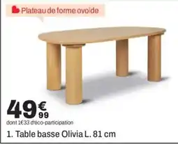 Olivia Table basse