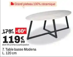 Modena Table basse
