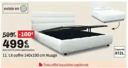 Lit coffre Nuage