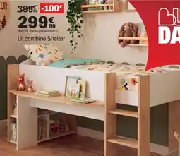 Shelter Lit combiné