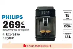 PHILIPS Expresso broyeur