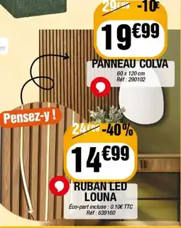 Colva Panneau