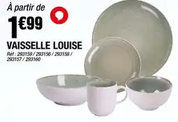 Vaisselle Louise