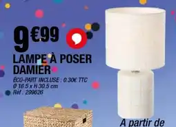 DAMIER Lampe à poser