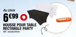 Housse pour Table Rectangle Party