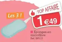 Eponges en microfibre