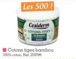 Cosiderm Cotons-tiges bambou