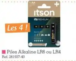 itson Piles Alkaline LR6 ou LR4
