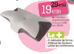 Oreiller ergonomique