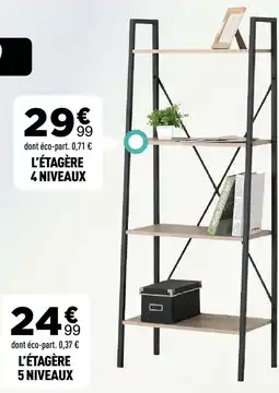 L'étagère 4 Niveaux