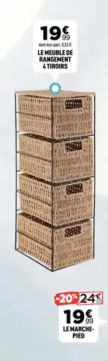 Le Meuble de Rangement 4 Tiroirs