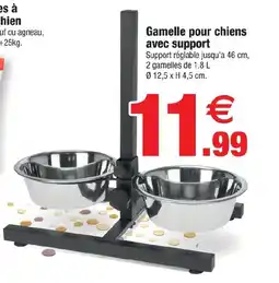 Gamelle pour chiens