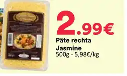 Pâte rechta Jasmine