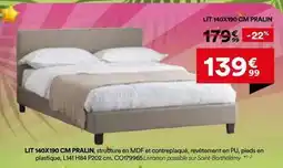 Lit 140x190 cm pralin