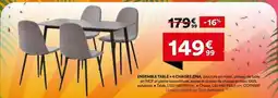 Ensemble table + chaise 2/20