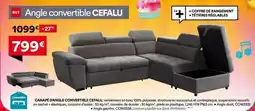 Canapé d'angle convertible cefailu