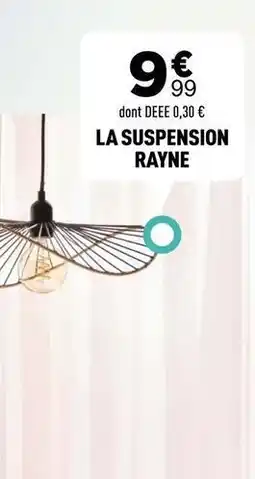 La suspension rayne