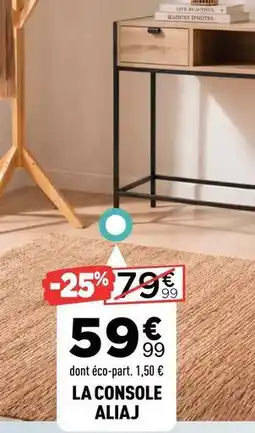 La console aliaj