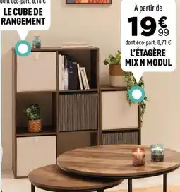 Mix - l'etagère n modul