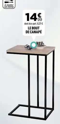 Le boit de canape