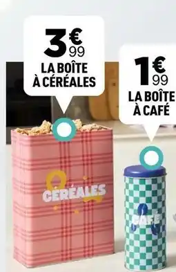 La boîte à céréales