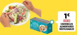 Couvercles alimentaires reutilisables