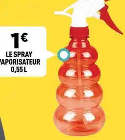 Le spray taporisateur