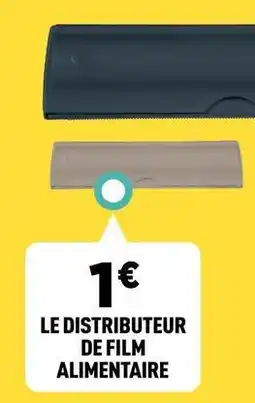 Le distributeur de film alimentaire