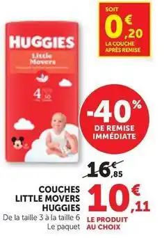 Huggies - couches little movers