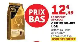 L'or - cafe en grains