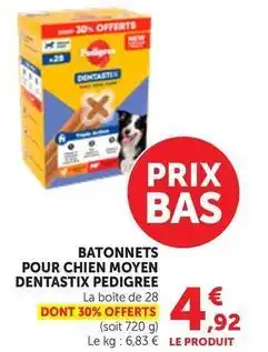 Pedigree - batonnets pour chien moyen dentastix