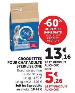 Purina - croquettes pour chat adulte sterilise one
