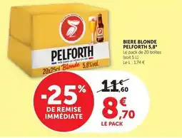 Pelforth - biere blonde 5,8°