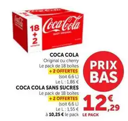 Coca cola - original ou cherry