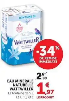 Wattwiller - eau minerale naturelle