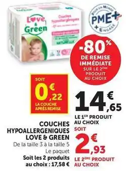 Love & green - couches hypoallergeniques soit