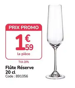 Flûte Réserve